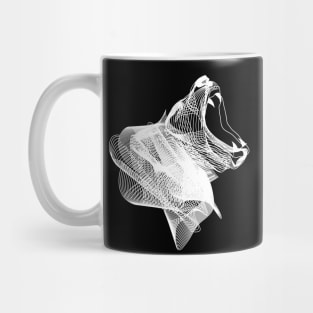 Dramabite Linear Lion Mug